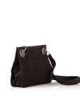 GCCI Black GG Monogram Canvas Crossbody