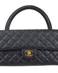 CHNL 1994 Classic Flap Handbag Medium Black Caviar