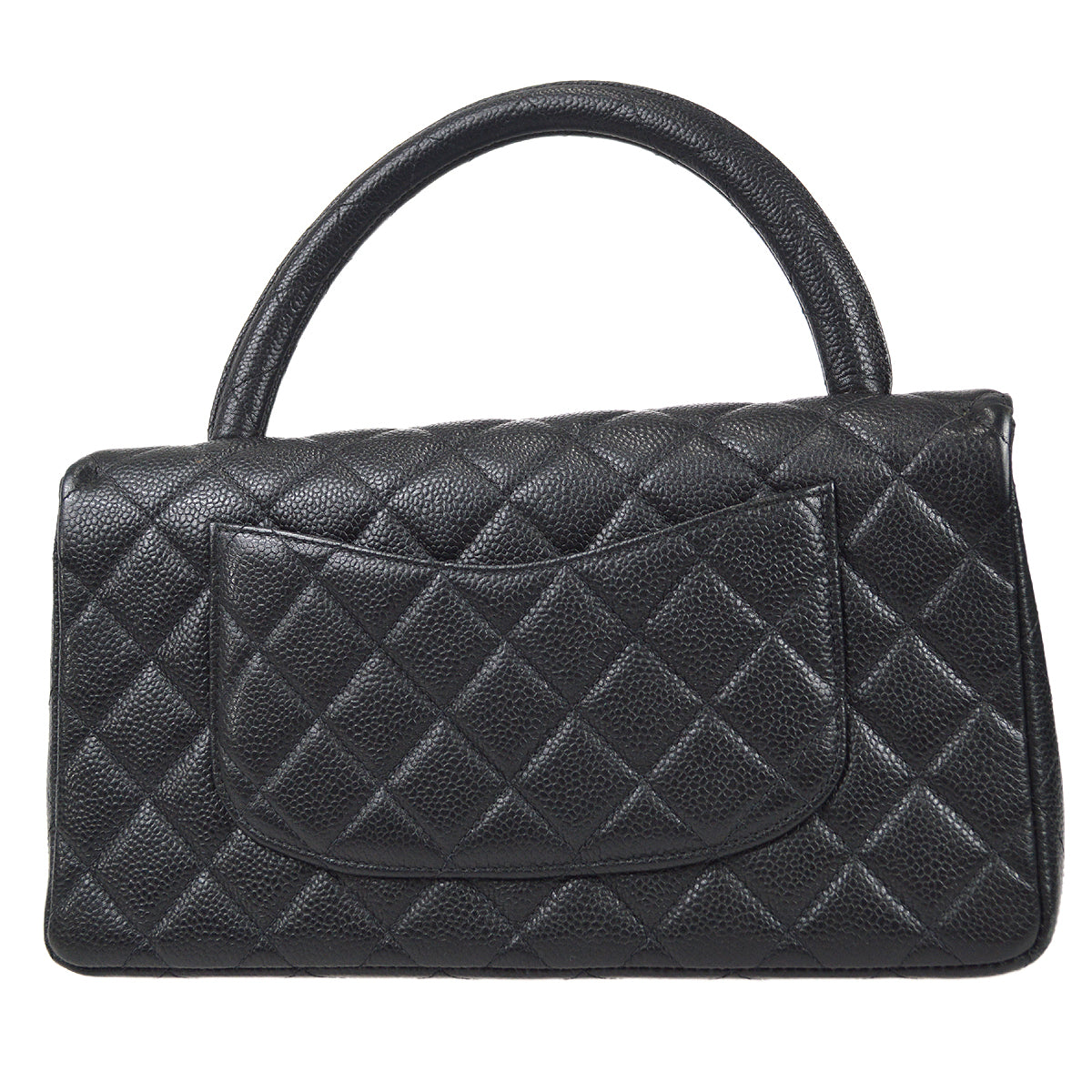 CHNL 1994 Classic Flap Handbag Medium Black Caviar