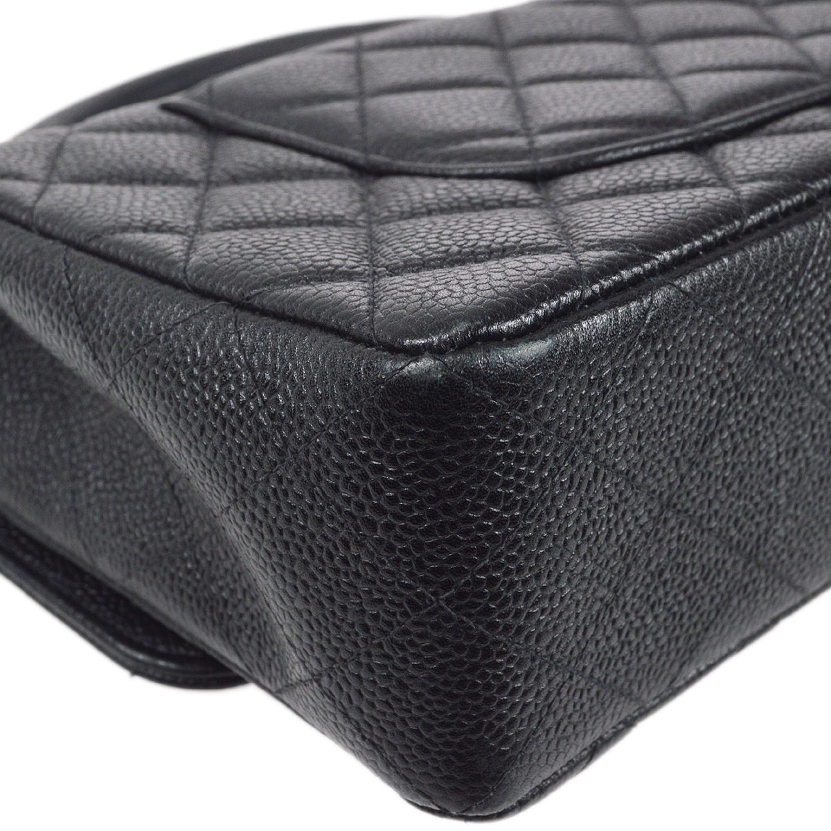 CHNL 1994 Classic Flap Handbag Medium Black Caviar