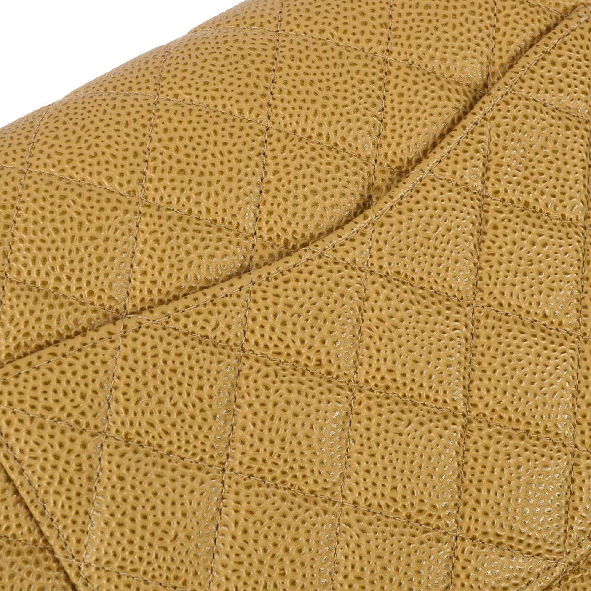CHNL 2001-2003 Beige Caviar Medium Classic Double Flap Bag