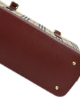 BBERRY Beige Nova Check HandBag