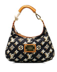 Black LV Monogram Bulles PM Hobo Bag