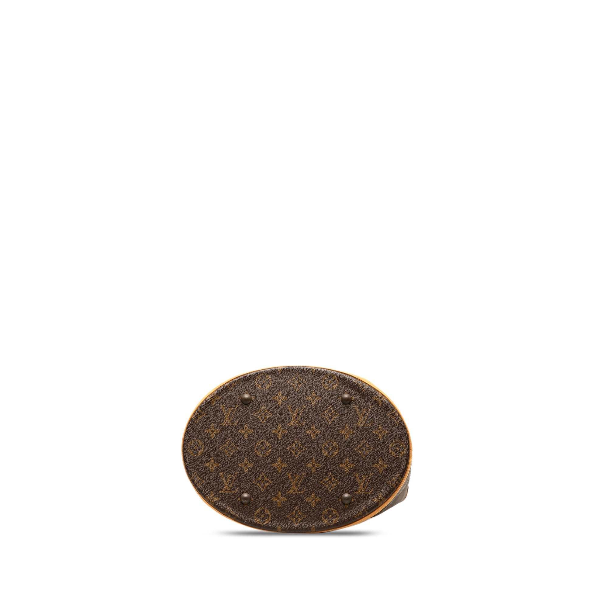 Brown LV Monogram Bucket GM