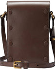 (WMNS) GCCI Button SeriesClutch Single Shoulder Bag mini Brown -YKG-