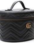 (WMNS) GCCI SS GG MarmontHandholdBagMakeup Bag Black -DTDCT-