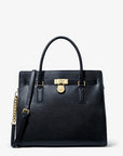 Hamilton Moderne Large Leather Satchel (DRESS BLUES)