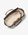 Hamilton Moderne Large Signature Logo Tote Bag (BRN/ACORN)