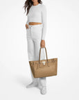 Hamilton Moderne Large Leather Tote Bag (HUSK)