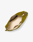 Nolita Medium Nubuck Shoulder Bag (PISTACHIO)