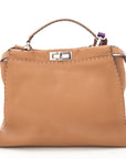 FNDI Brown Peekaboo  Handbag