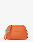 Jet Set Small Leather Camera Crossbody Bag (MIMOSA)