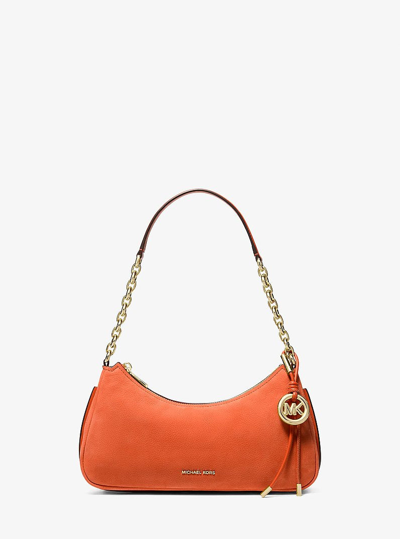 Nolita Medium Nubuck Chain Pochette (MIMOSA)