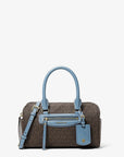 Jet Set Travel Extra-Small Signature Logo Duffel Crossbody Bag (CHAMBRAY)