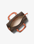 Jet Set Travel Extra-Small Signature Logo Duffel Crossbody Bag (MIMOSA)