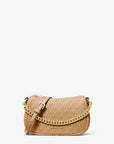 Carmela Small Signature Logo Convertible Crossbody Bag (CAMEL)