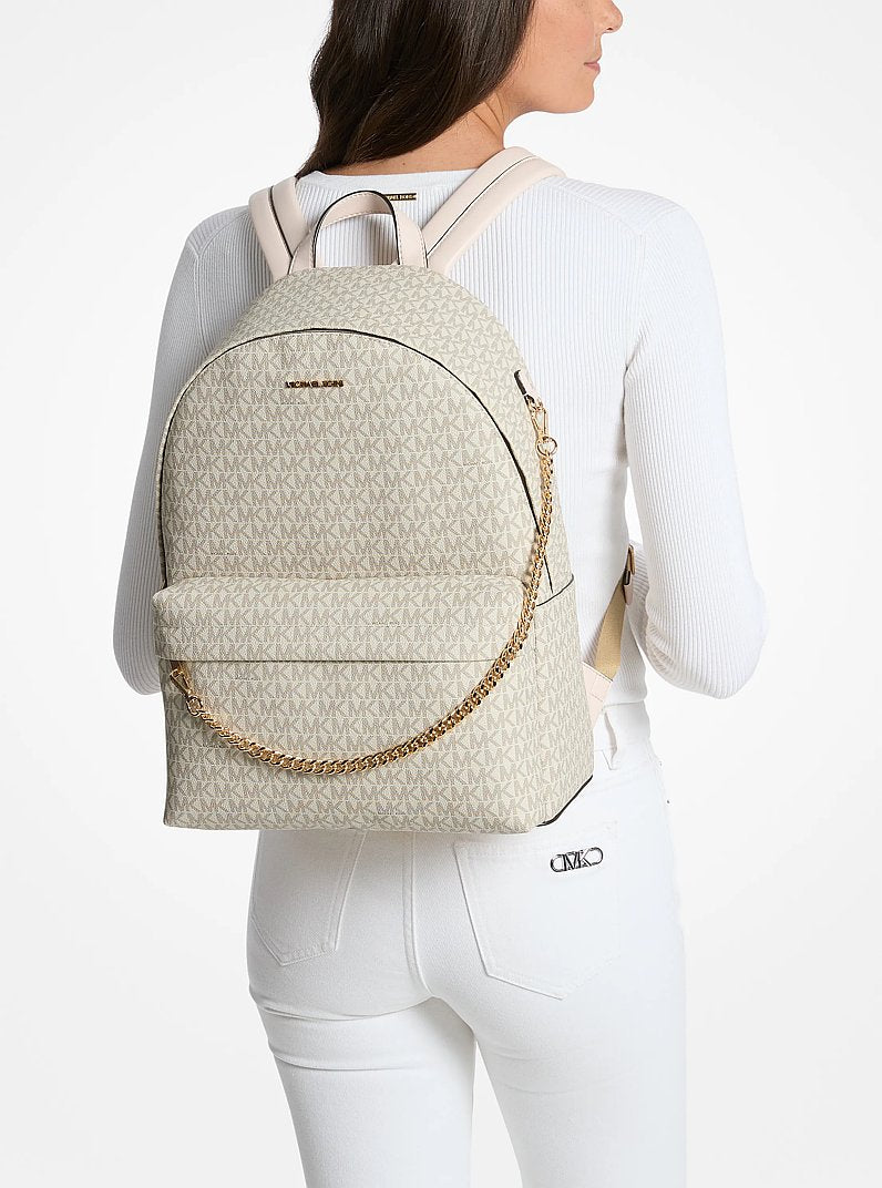 Slater Large Signature Logo Backpack (LT CRM MULTI)