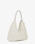 Nayla Medium Signature Logo Shoulder Bag (LT CRM MULTI)