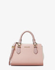 Marilyn Small Color-Block Saffiano Leather Messenger Bag (PWD BLSH MLT)