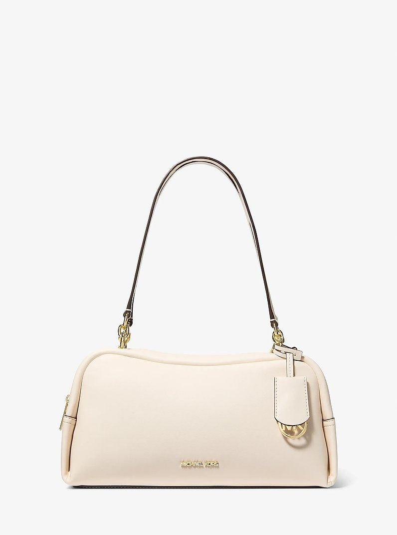 Cecily Medium Shoulder Bag (LT CREAM)