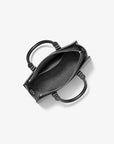 Arden Small Signature Logo Messenger Bag (BLACK)