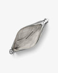 Jet Set Small Metallic Wristlet (SILVER)