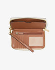 Jet Set Signature Logo Smartphone Wristlet (VANILLA)