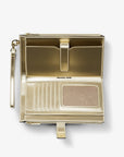 Jet Set Travel Large Signature Logo Wristlet (PALE GOLD)