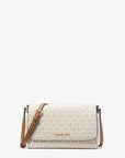 Medium Logo Convertible Crossbody Bag (VANILLA)