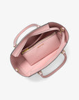 Charlotte Large Saffiano Leather 3-in-1 Tote Bag (POWDER BLUSH)