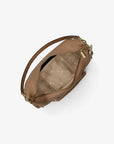 Merritt Small Pebbled Leather Crossbody Bag (CAMEL)