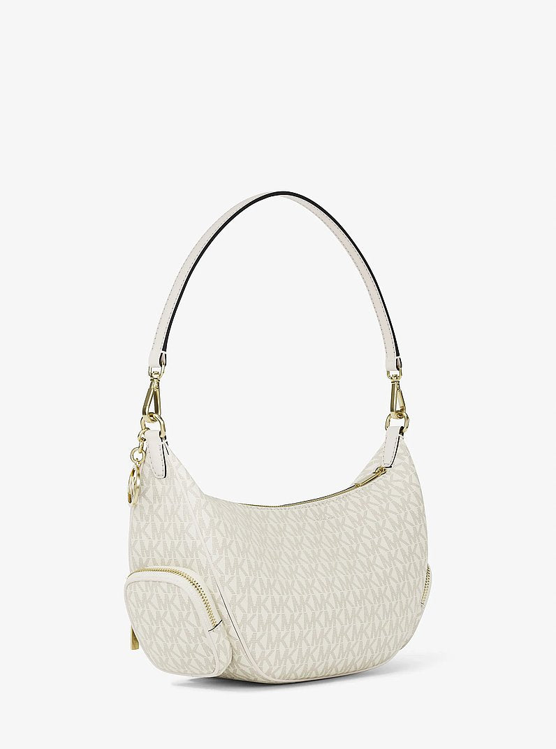 Merritt Medium Signature Logo Convertible Shoulder Bag (LT CRM MULTI)