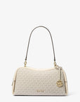 Cecily Medium Signature Logo Shoulder Bag (LT CRM MULTI)