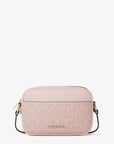 Jet Set Small Signature Logo Camera Crossbody Bag (POWDER BLUSH)