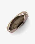 Jet Set Small Signature Logo Convertible Crossbody Bag (POWDER BLUSH)