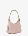 Jet Set Small Signature Logo Convertible Crossbody Bag (POWDER BLUSH)