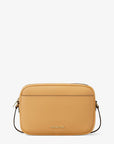 Jet Set Large Pebbled Leather Camera Crossbody Bag (HONEYWHEAT)