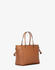 Voyager Extra-Small Saffiano Leather Convertible Crossbody Bag (LUGGAGE)
