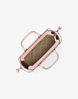 Voyager Extra-Small Saffiano Leather Convertible Crossbody Bag (POWDER BLUSH)