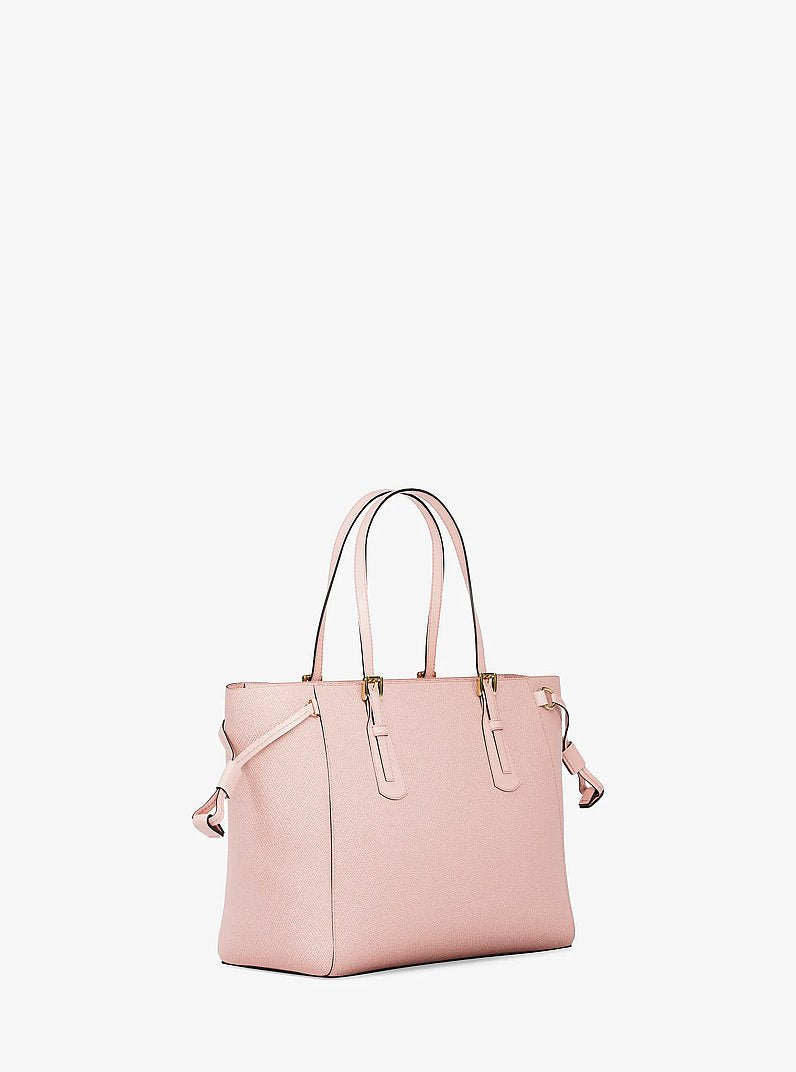 Voyager Extra-Small Saffiano Leather Convertible Crossbody Bag (POWDER BLUSH)