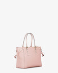 Voyager Extra-Small Saffiano Leather Convertible Crossbody Bag (POWDER BLUSH)