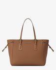 Voyager Large Saffiano Leather Tote Bag (LUGGAGE)