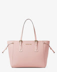 Voyager Large Saffiano Leather Tote Bag (POWDER BLUSH)