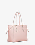Voyager Large Saffiano Leather Tote Bag (POWDER BLUSH)
