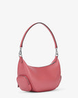Merritt Medium Pebbled Leather Convertible Shoulder Bag (HIBISCUS)