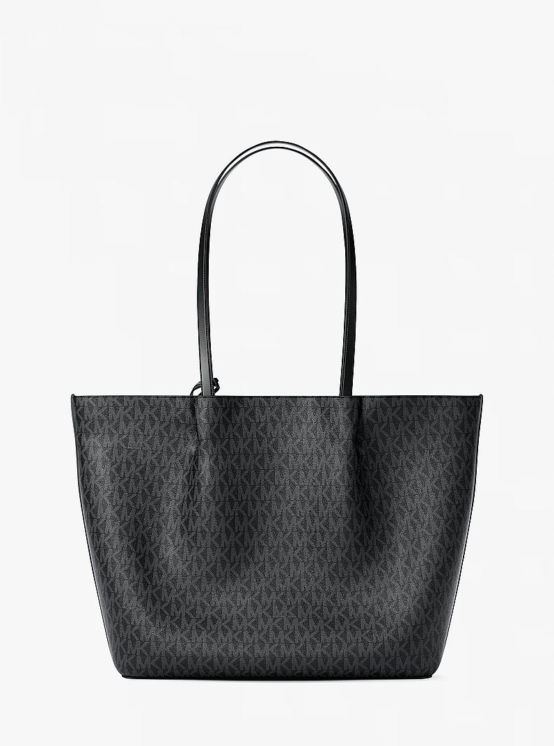 Carson Large Signature Logo Tote Bag (BLACK)
