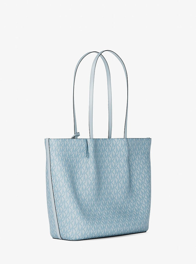 Carson Large Signature Logo Tote Bag (PALE OCEAN)