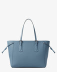 Voyager Large Saffiano Leather Tote Bag (DENIM)