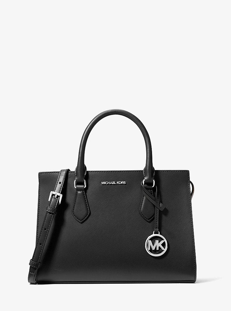 Sheila Medium Satchel (BLACK)