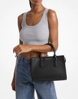 Sheila Medium Satchel (BLACK)